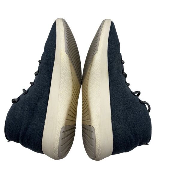 ALLBIRDS Hightop Wool Runner Up Mizzle Sneakers Blue Men's Size 13 - Picture 5 of 9